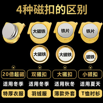 易利丰（elifo）不褪色国家标准党徽胸章别针党员徽章党徽强磁加厚党徽磁吸党徽别针党徽最新版2025强磁吸党徽磁扣