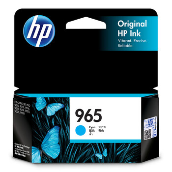 惠普（HP）965原装墨盒青色 适用hp 9010/9019/9020打印机 墨盒