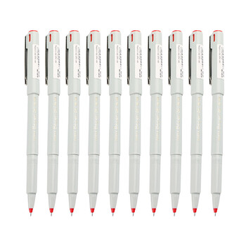 斑马牌(ZEBRA)中性笔 0.5mm 会议签字笔 学生标记笔水性笔 BE-100 经典红色 10支装 斑马牌(ZEBRA)中性笔 0.5mm 会议签字笔 学生标记笔水性笔 BE-100 经典红色 10支装