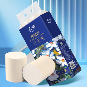 采琪采（C'CHOICE）无芯卷纸5层137克*18卷加厚卷筒纸厕纸卫生纸手纸