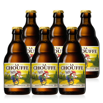 舒弗(chouffe)比利时 原瓶进口 精酿 舒弗啤酒 330ml*6瓶