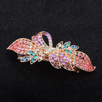 玉美和特大号发夹女成人发饰弹簧夹大夹子夹头发送妈妈后脑勺水钻头饰