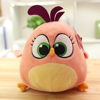 愤怒的小鸟2公仔毛绒玩具大电影布娃娃玩偶儿童生日礼物红橙娜娜小