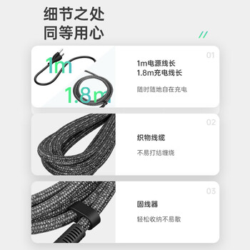 惠普（HP）Type-C口原厂电源适配器110W充电器 广泛兼容智能识别 USB-C口充电器 战X星BookPro兼容手机平板