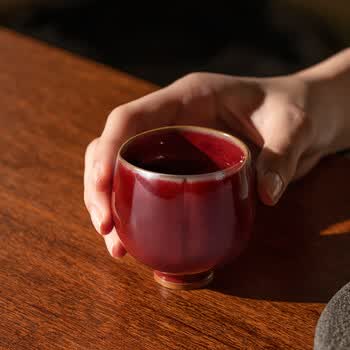 钧窑茶杯价格报价行情- 京东