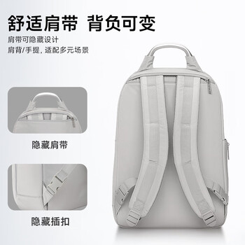 新秀丽（Samsonite）电脑包双肩包男女通勤背包大容量旅行包16英寸笔记本包商务书包