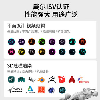 戴尔（DELL）Precision T7960 塔式工作站模拟仿真医疗成像主机 至强W5-3423/64G内存/2*1TB固态/2*Pro4000 24G