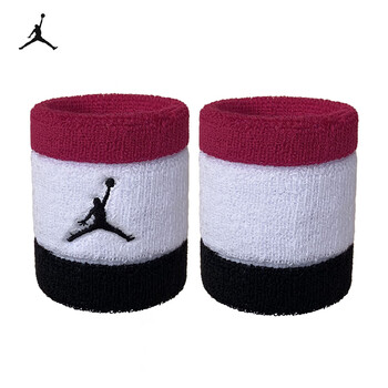 耐克Jordan飞人吸汗护手腕带网球女男运动护腕J1004300652OS