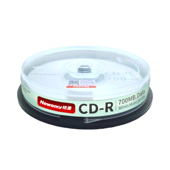 纽曼（Newsmy）台产商务系列 CD-R 光盘/刻录盘 52速700MB 办公 桶装10片