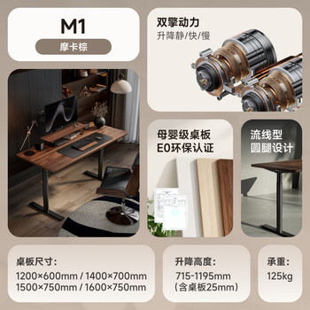 Brateck北弧双电机电动升降桌台式电脑桌办公桌学习桌电竞桌家用书桌子M1 Brateck北弧双电机电动升降桌台式电脑桌办公桌学习桌电竞桌家用书桌子M1