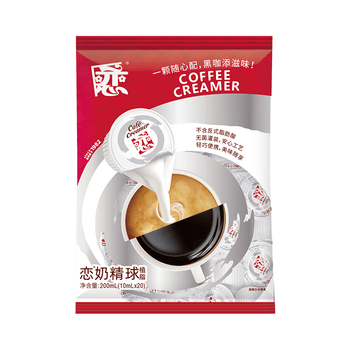 恋奶精球奶油球龟苓膏冰凉粉奶糖包咖啡奶茶伴侣 200ml*3袋