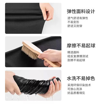 李宁（LI-NING）乒乓球服外套男女款秋冬休闲加绒保暖开衫无帽卫衣 黑色 M 