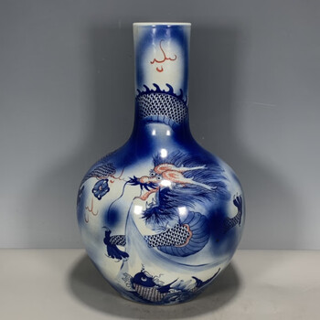 清代青花瓶价格报价行情- 京东