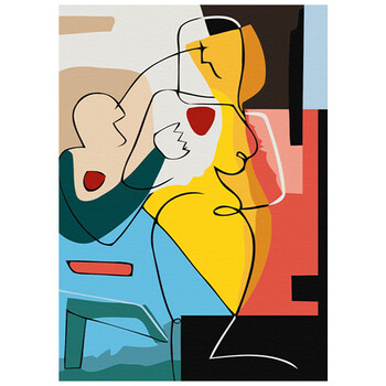 抽象人物油画品牌及商品- 京东