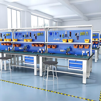 秦筑防静电工作台流水线打包台车间重型钳工操作台实验桌 1.5米单桌 秦筑防静电工作台流水线打包台车间重型钳工操作台实验桌 1.5米单桌