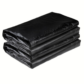 瑞惠佳品平口垃圾袋黑色70*80*60只1.5丝加厚物业商用垃圾桶塑料袋子0077