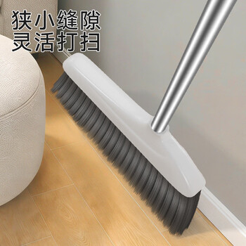 利临扫把扫把簸箕两件套刮齿不沾发笤帚扫帚簸箕套装家用大扫除