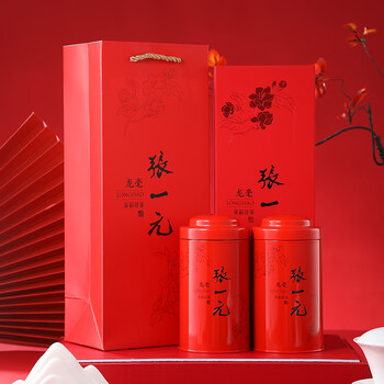 张一元茉莉花茶叶龙毫明前茶新春茶伴手礼物口粮茶浓香型特种200g礼盒装 张一元茉莉花茶叶龙毫明前茶新春茶伴手礼物口粮茶浓香型特种200g礼盒装