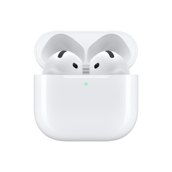 Apple/苹果 AirPods 4(支持主动降噪)搭配无线充电盒(USB-C)苹果耳机 蓝牙耳机适用iPhone/iPad 四代