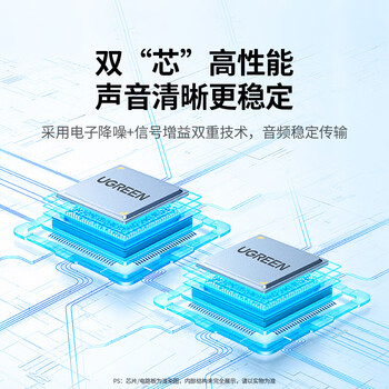 绿联 数字光纤同轴音频转换器 支持电视机顶盒PS4接双莲花2RAC音响功放SPDIF转模拟3.5mm 30523