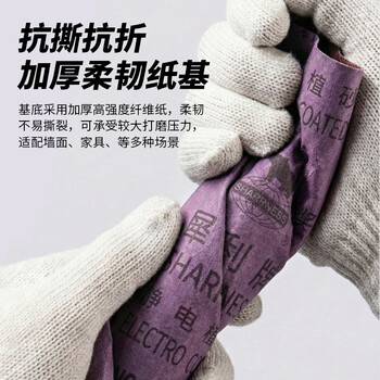 SHARPNESS犀利砂布 红砂树脂金属打磨砂纸抛光除锈干湿两用 2号60目10张