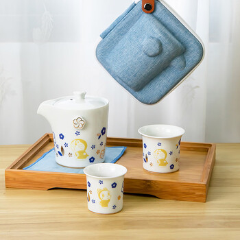 哆啦A梦茶壶套装价格报价行情- 京东