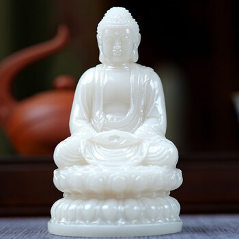 和田玉观音摆件- 京东
