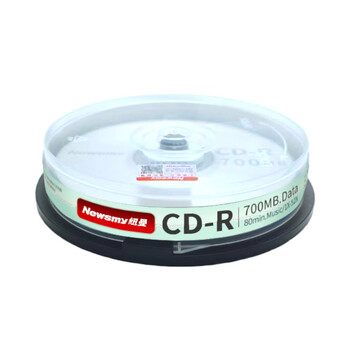纽曼（Newsmy）台产商务系列 CD-R 光盘/刻录盘 52速700MB 办公 桶装10片
