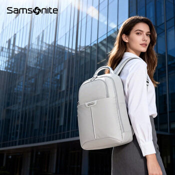 新秀丽（Samsonite）电脑包双肩包男女通勤背包大容量旅行包16英寸笔记本包商务书包