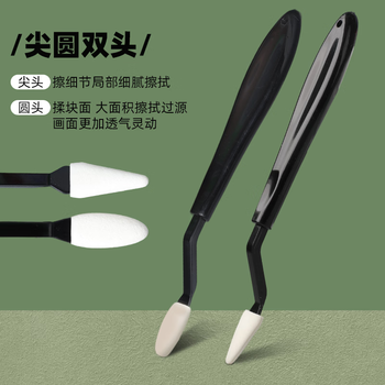 青竹画材（CHINJOO）素描擦刀素描揉擦刀套装海绵檫笔速写美术高光细节阴影檫刀全套绘图临摹画纸笔美术写生