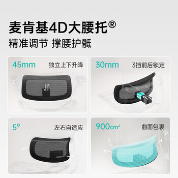 黑白调P2Pro+二代人体工学椅电脑椅办公电竞椅子人工力学座椅可坐深调节
