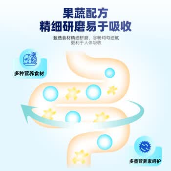 南同江汇中老年营养米粉668g果蔬养护胃早餐代餐流食鼻饲成人米糊营养品
