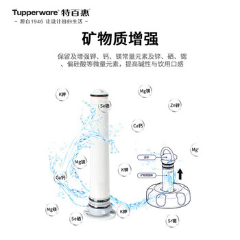 特百惠（Tupperware）净水器矿物质棒 纳美玲珑牌TPW-C1型家用厨房直饮机滤水配件