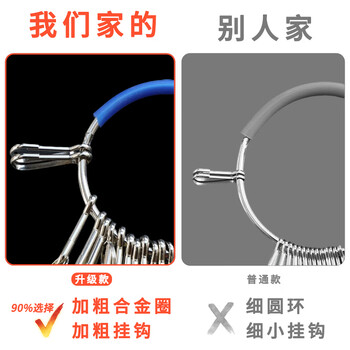 格立特（gelite）【超级爆款】手环钥匙盘20位 便携标记牌钥匙圈钥匙扣加厚不锈钢标记分类钥匙串收纳管理盘防刮