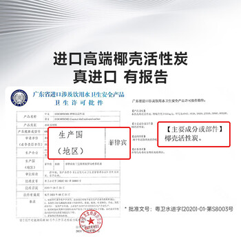 小质龙头净水器除水垢余氯家用过滤前置过滤器厨房自来水1机5芯LJ203