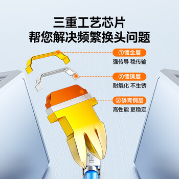 山泽 超六类屏蔽网线水晶头 超6类万兆两件式网络连接头 CAT6A类工程级RJ45电脑网络接头 10个 LK6A10