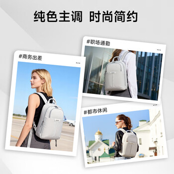 新秀丽（Samsonite）电脑包双肩包男女通勤背包大容量旅行包16英寸笔记本包商务书包