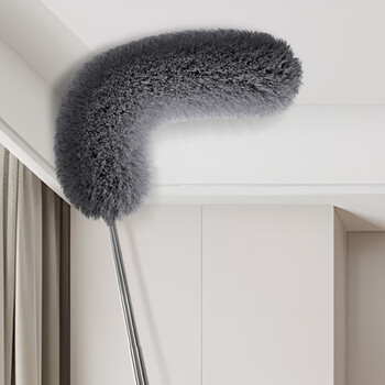 苏力达鸡毛掸子除尘2.5米可伸缩汽车家用静电除尘掸天花板打扫灰尘神器