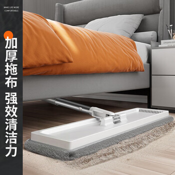 佳帮手平板拖把40cm2布家用一拖净免手洗2026带桶一套洗拖地神器体墩布