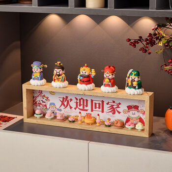 q版五路财神图片- 京东