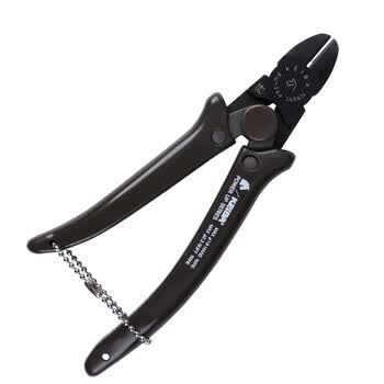 KEIBA日本省力斜嘴钳电工斜口钳钢丝剪线钳偏口钳斜嘴钳子马牌PU-266