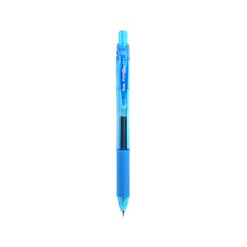 派通（Pentel ）【热门商品】BLN105按动天蓝色中性笔高颜值0.5mm签字笔商务学生速干水笔水性笔文具 天蓝色单支装