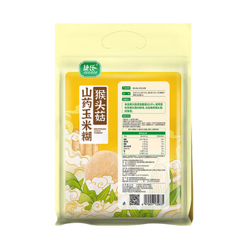 捷氏猴头菇山药玉米糊600g低脂肪无蔗糖中老年养护胃营养品早餐玉米羹