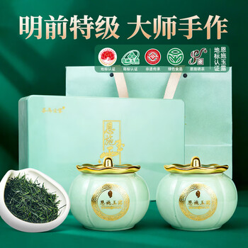 茶马世家绿茶2026新茶明前特级恩施玉露200g湖北特产富硒茶礼盒装送礼