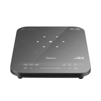 美的（Midea）电磁炉 2200W IH变频大火力5秒速热点滑双控188mm大线圈盘3H定时配汤锅MC-22RB10【ZMD安心系列】