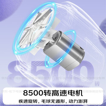 松下（Panasonic）毛球修剪器家用毛衣剃毛器充电式去毛球神器吸球器不伤衣服秋冬必备团购礼品NI-LR002-V【六刀头】