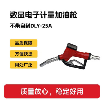 科耀KOEO 加油枪 数显电子计量加油枪DLY-25A 1寸 精度±0.01 不带自封 DN25 1个