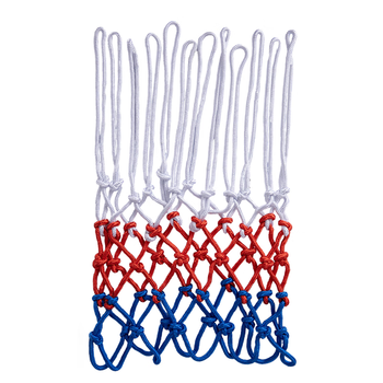 斯伯丁篮球网比赛投篮网篮框网兜 红蓝白(单个装)