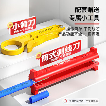 安普康（AMPCOM）网络面板带模块六类 双口千兆CAT6类网线插座 86型二位RJ45镀金网口明装暗装信息套装 AC173243