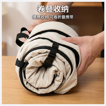 京东京造 Lite云感背包大号22L 男女运动双肩包旅行通勤背包学生书包 米白